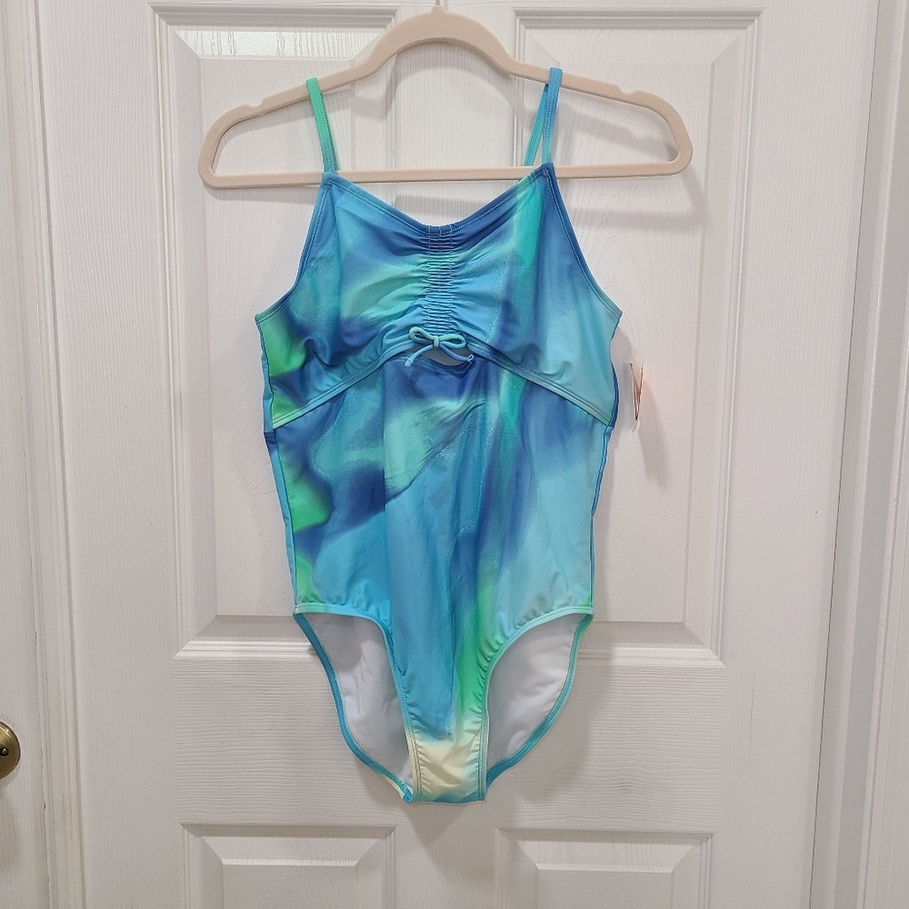 The Children’s Place Blue One Piece Swimsuit Size 16/XXL | Coastal Summer Beachy